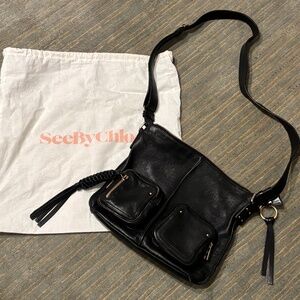 See by Chloe black crossbody